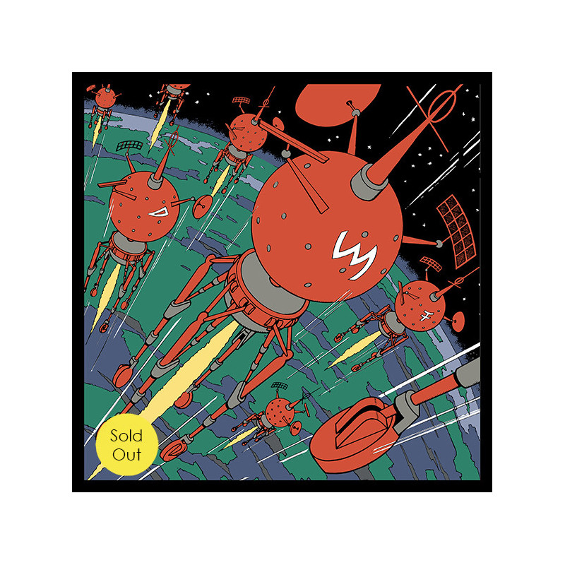 LPL-03COL Enamel Sign "The Mystery of Atlantis" color Collector