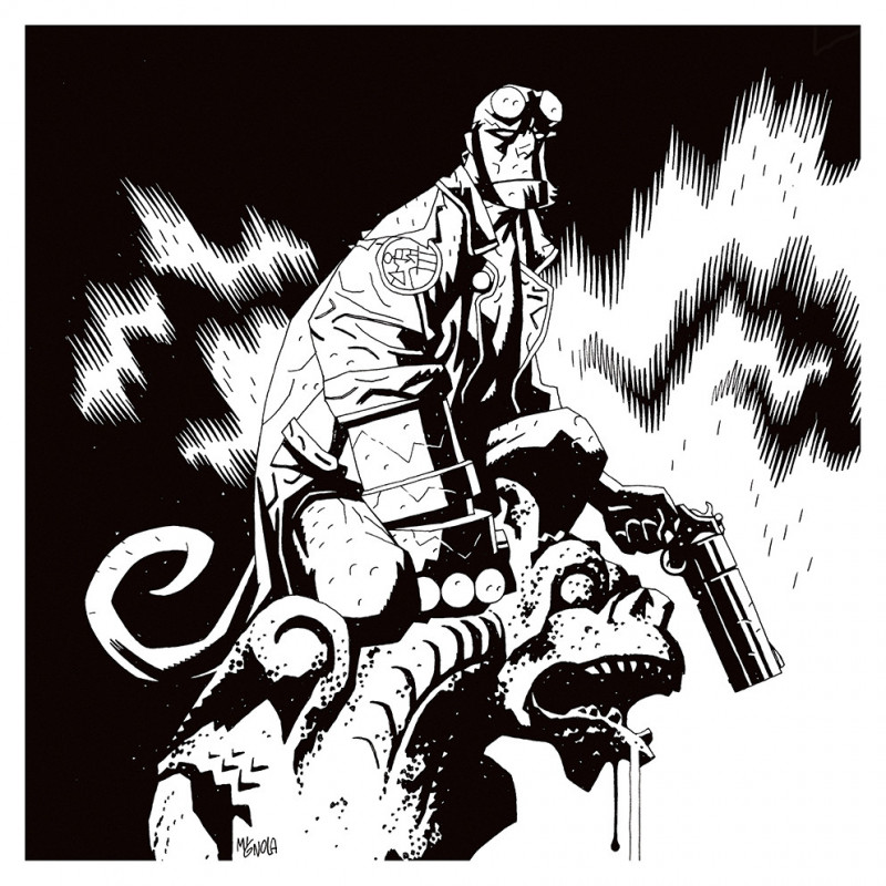 The Legendary Plates
Cote-a-Cas / Zédibulle
Hellboy Black and White (2026)