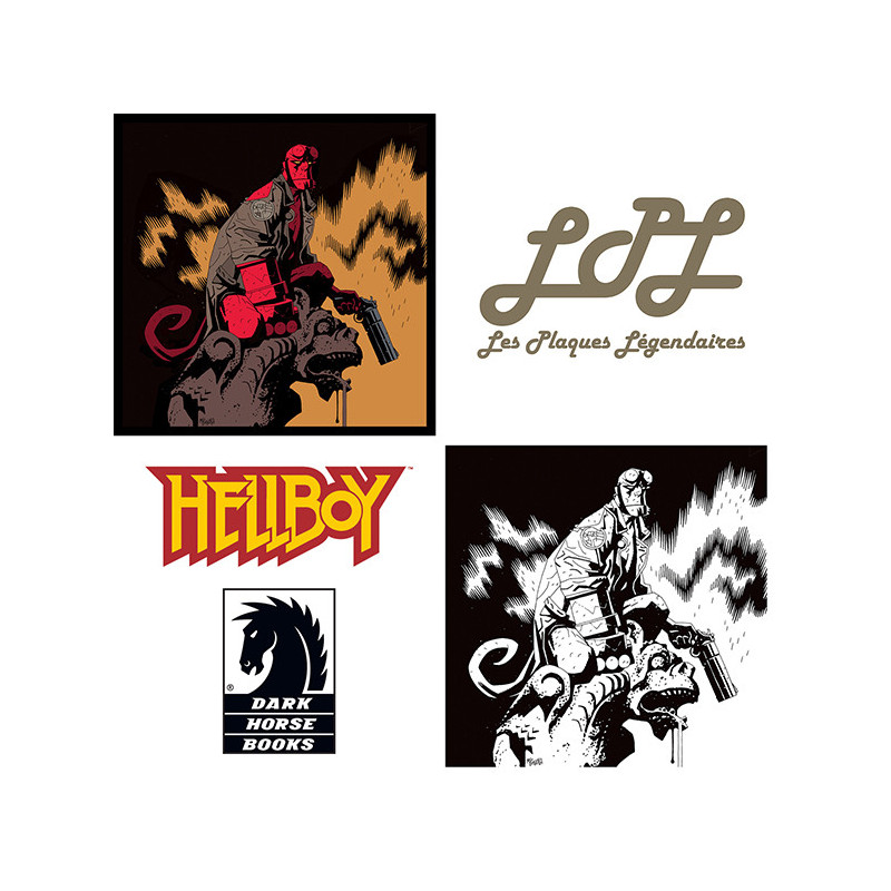 The Legendary Plaques
Cote-a-Cas / Zédibulle
Hellboy Color and Black and White (2026)