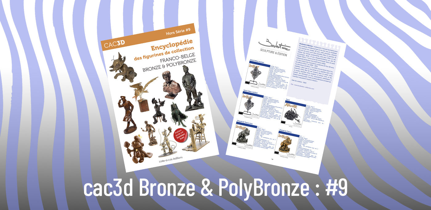 Découvrez le catalogue illustré complet des figurines en Bronze & PolyBronze