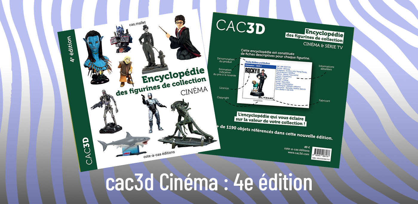 Livre de Cotation Figurines Cinéma – 4e édition | Guide Films & Séries TV Cultes
