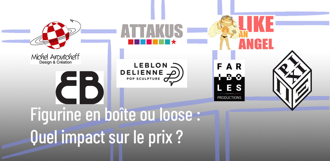 Figurine en boîte ou loose : quel impact sur le prix ?
