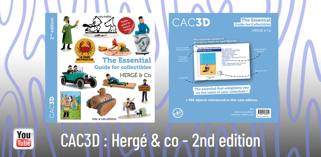 Un nouvel ouvrage pour les collectionneurs de l’univers d’Hergé