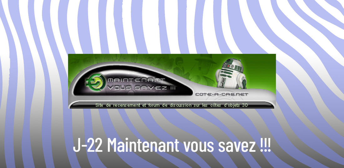 🚀 J-22 Maintenant vous savez !!!