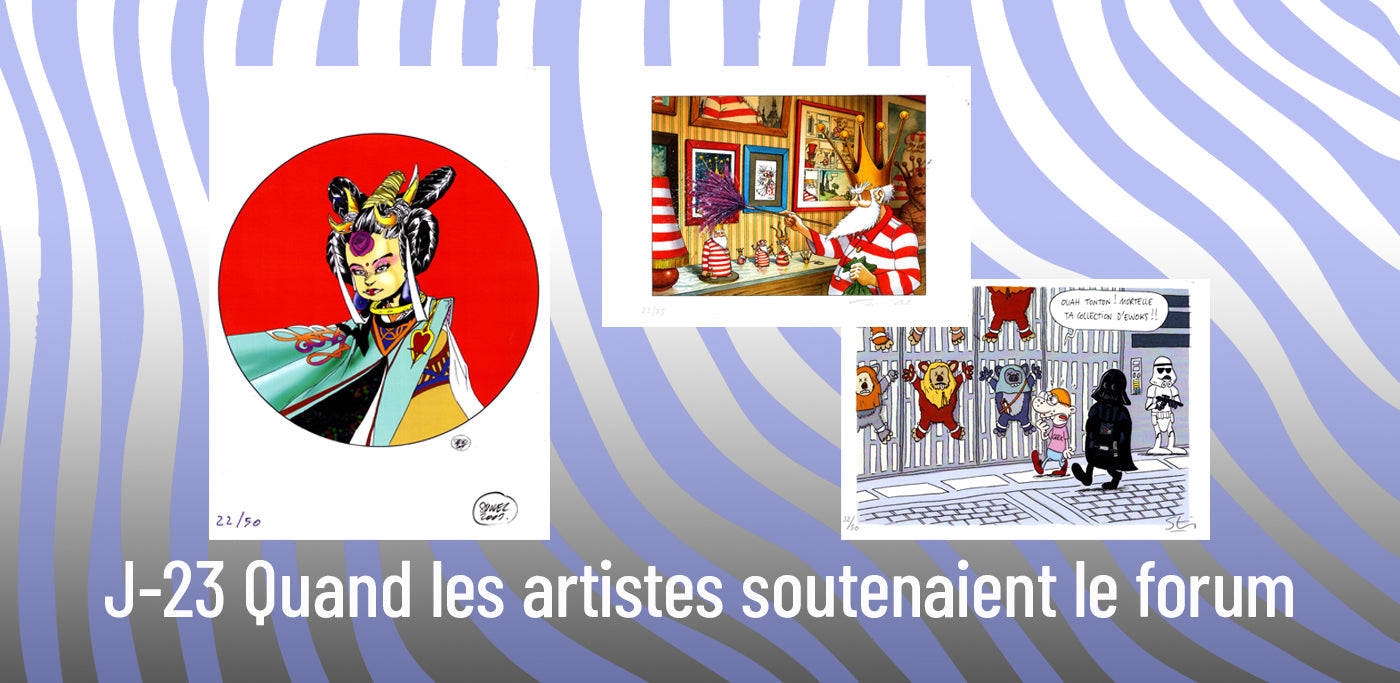 💬 J-23 Quand les artistes soutenaient le forum
