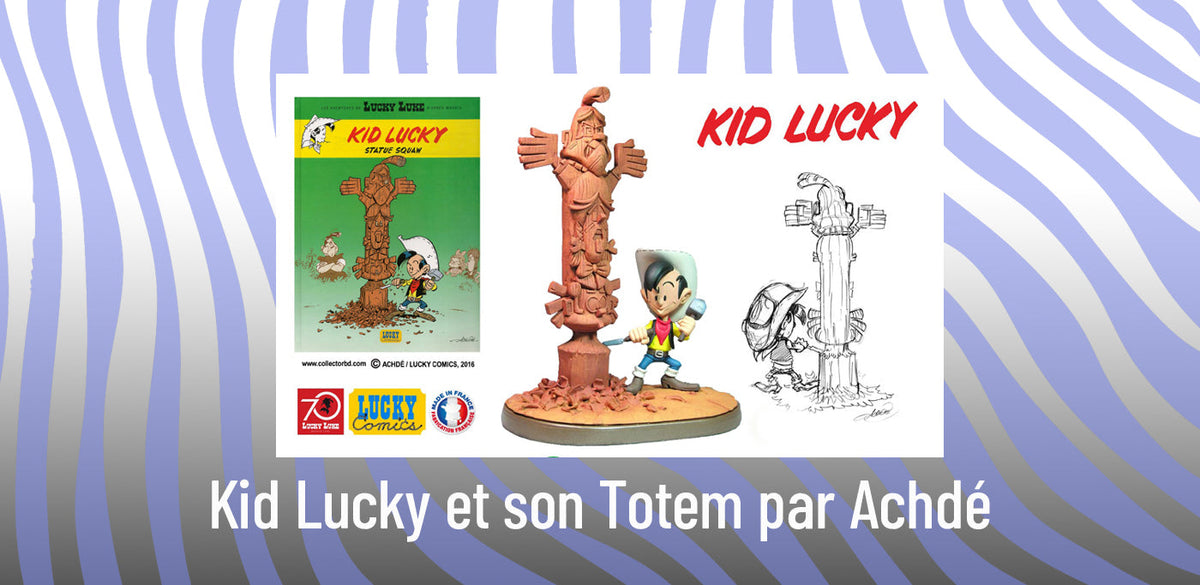 🎉 Kid Lucky et son totem – une aventure née d’un pari entre passionnés 🎨