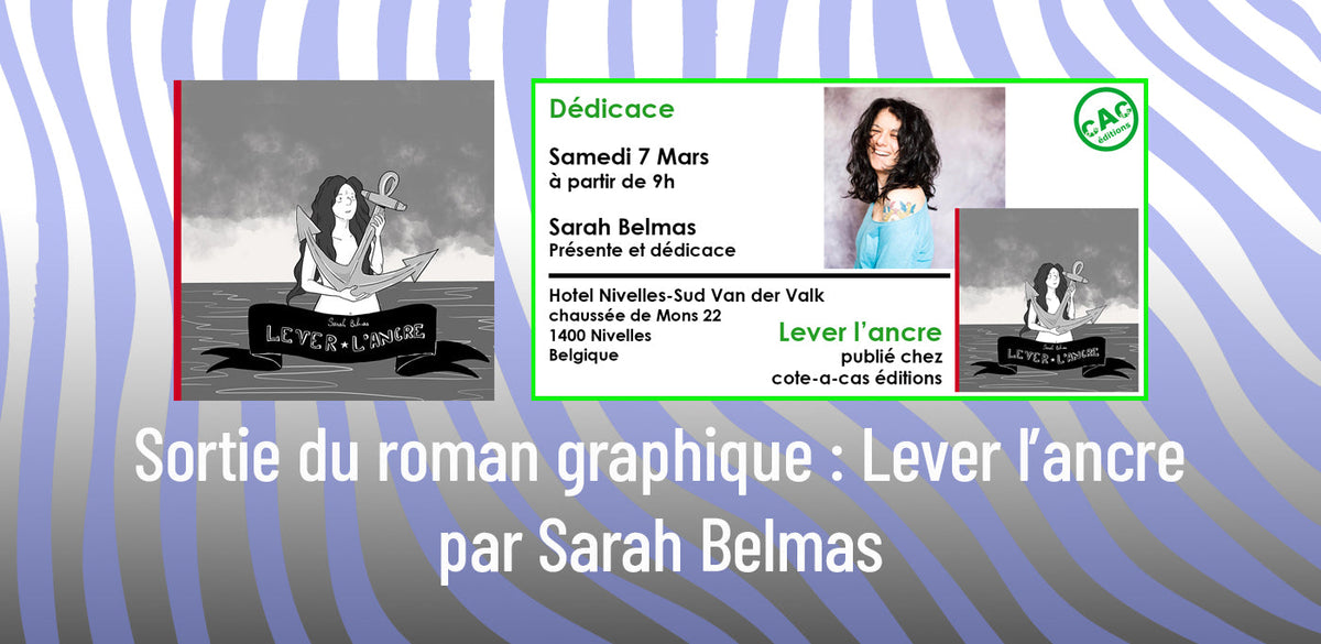 ⚓ Sarah Belmas lève l’ancre ! 🎨📚