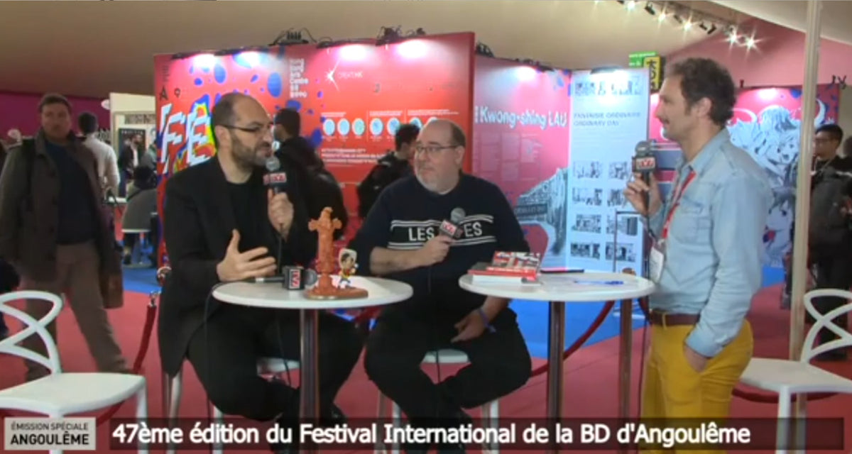 🎬 Cote-a-Cas éditions sur TV7 : Angoulême 2020, entre création et passion BD ! ❤️📚