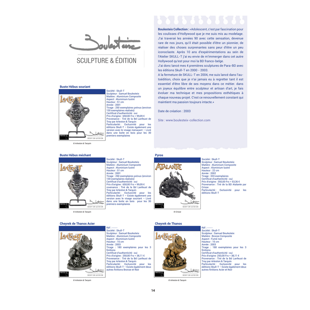 Special Issue #9 Bronze & PolyBronze Figurines | Unpriced Catalog | 74 pages