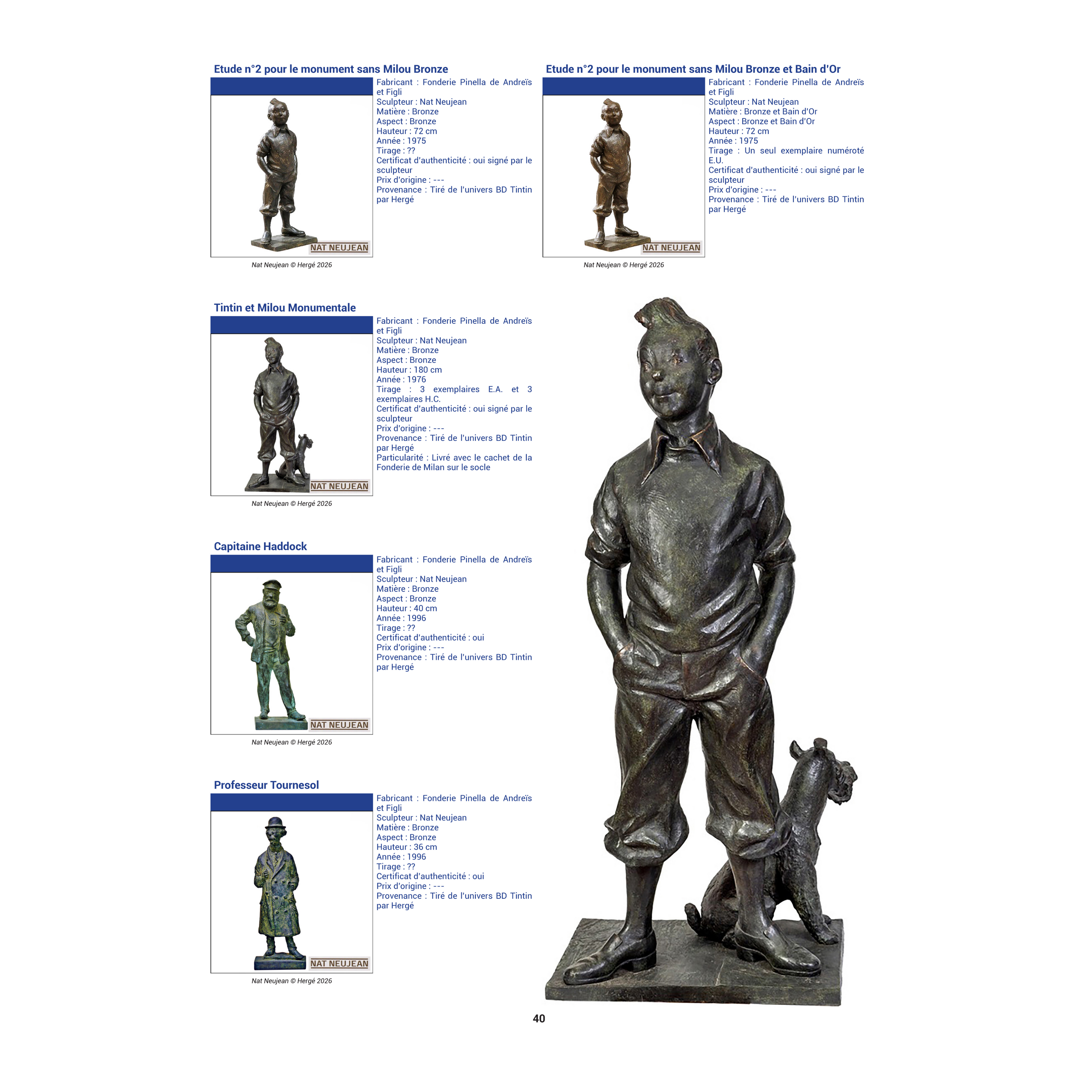 Special Issue #9 Bronze & PolyBronze Figurines | Unpriced Catalog | 74 pages