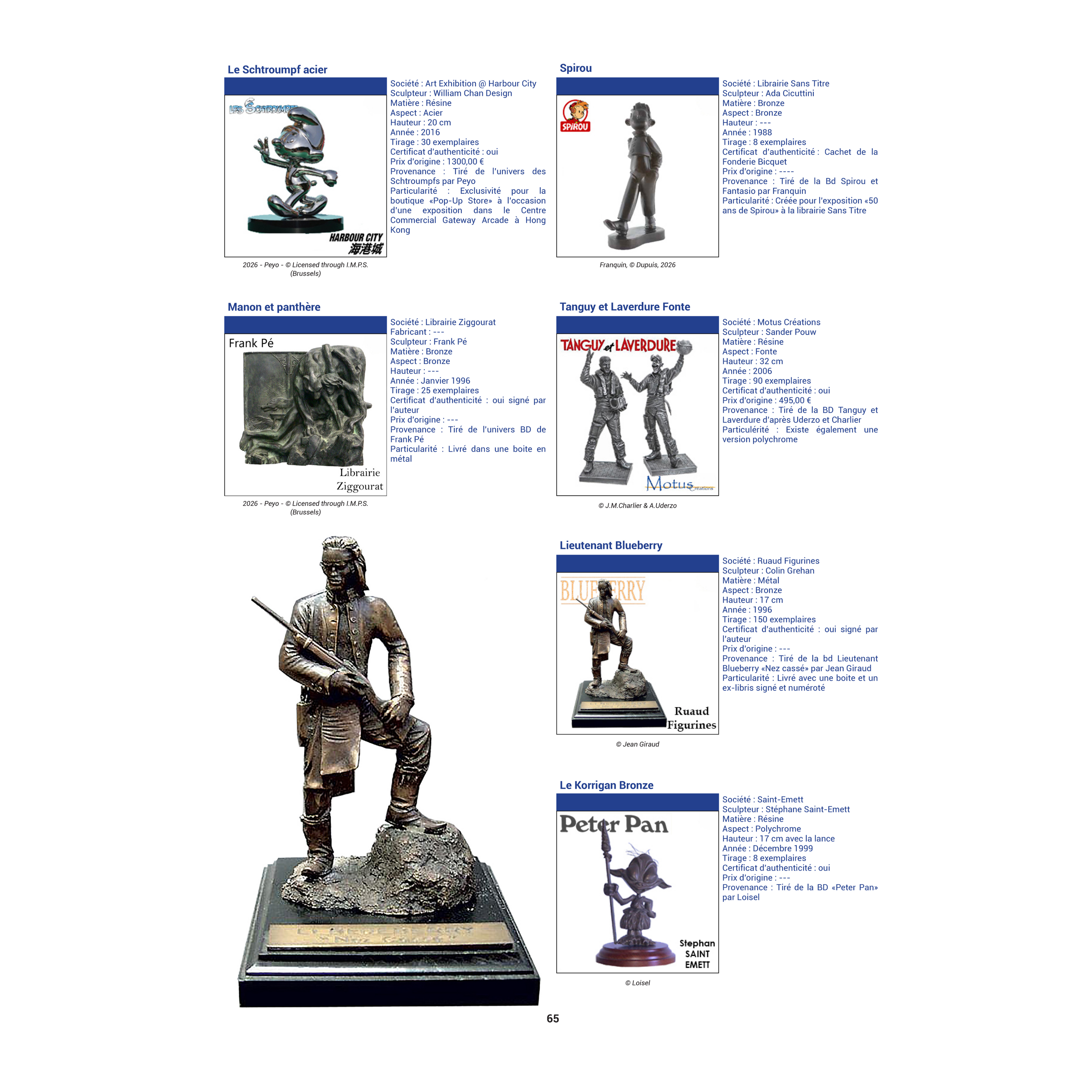 Special Issue #9 Bronze & PolyBronze Figurines | Unpriced Catalog | 74 pages