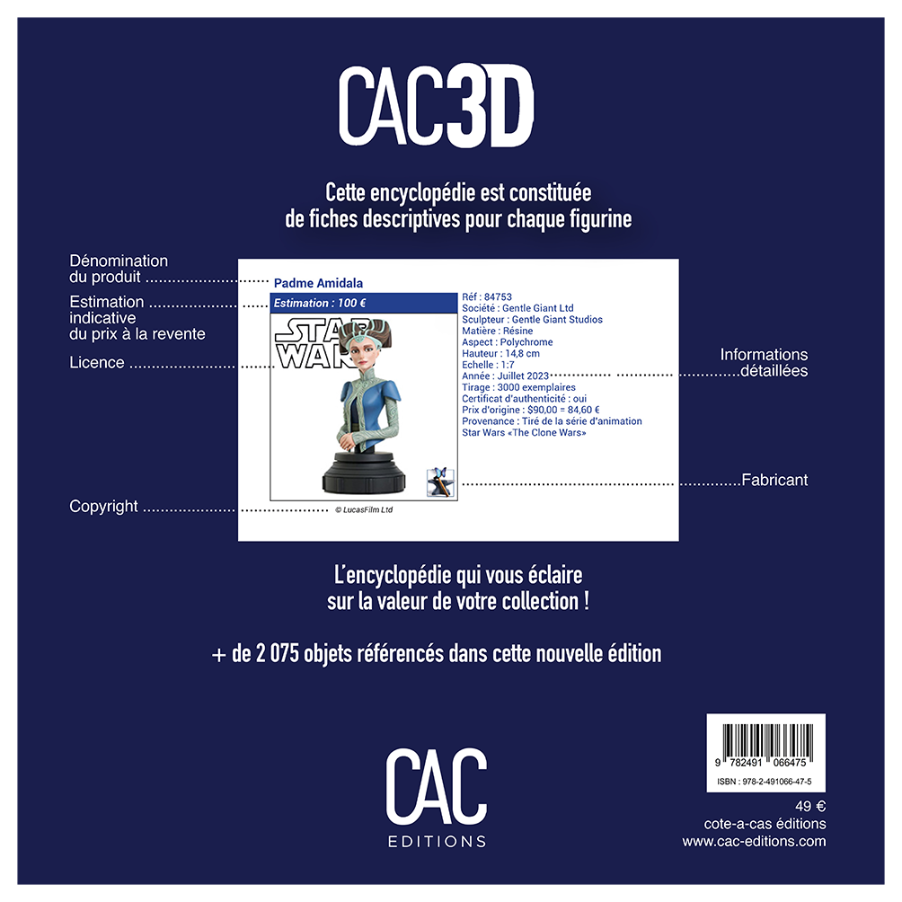 Livre de Cotation Figurines Star Wars – 5e édition | Guide Saga Skywalker & Univers Étendu