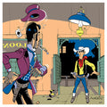 Plaque Émaillée Lucky Luke contre Pat Poker par Morris – Version Couleur | Édition Limitée 49 ex.