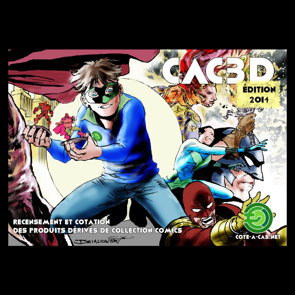Franco-Belgian Comic Book Figurine Valuation Book – 3rd Edition | Resin Guide 328 pages