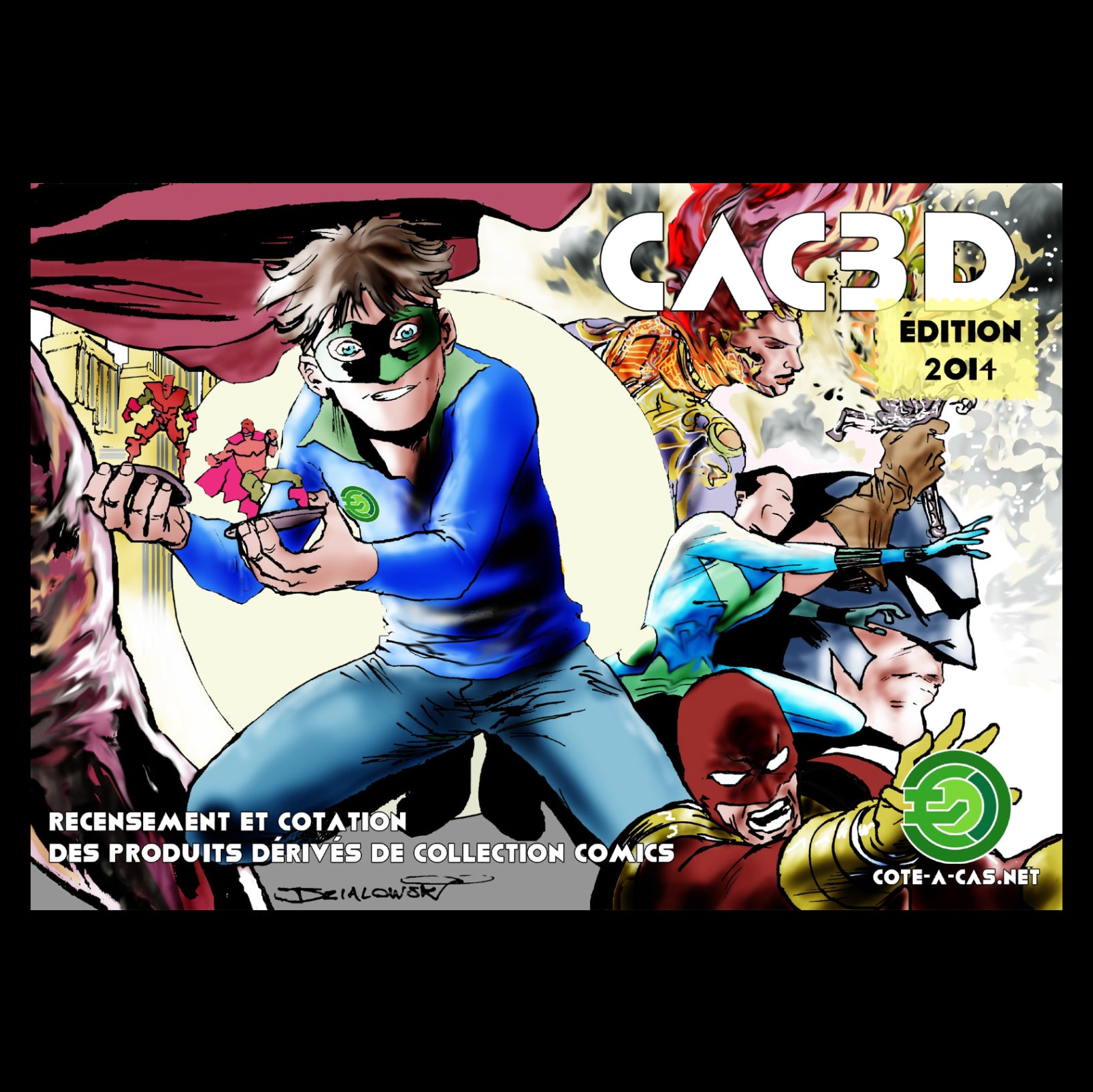 Franco-Belgian Comic Book Figurine Valuation Book – 3rd Edition | Resin Guide 328 pages