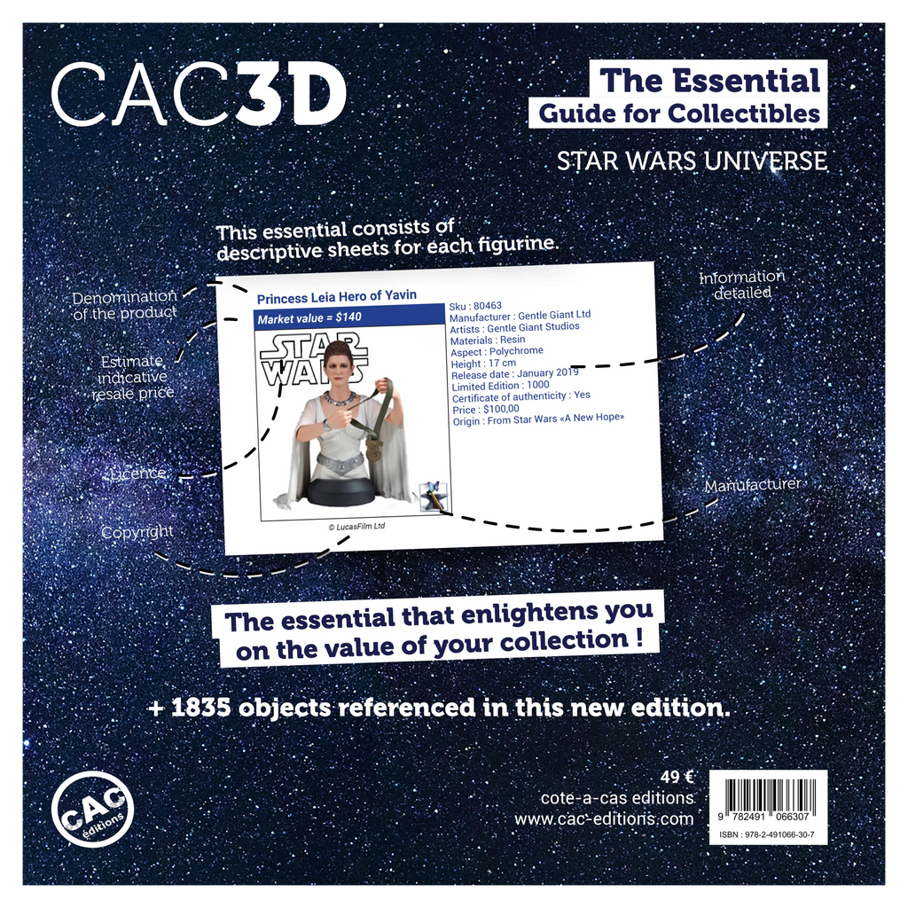 The Essential Guide for Collectibles Star Wars Universe – 4th Edition | English Version 394 pages