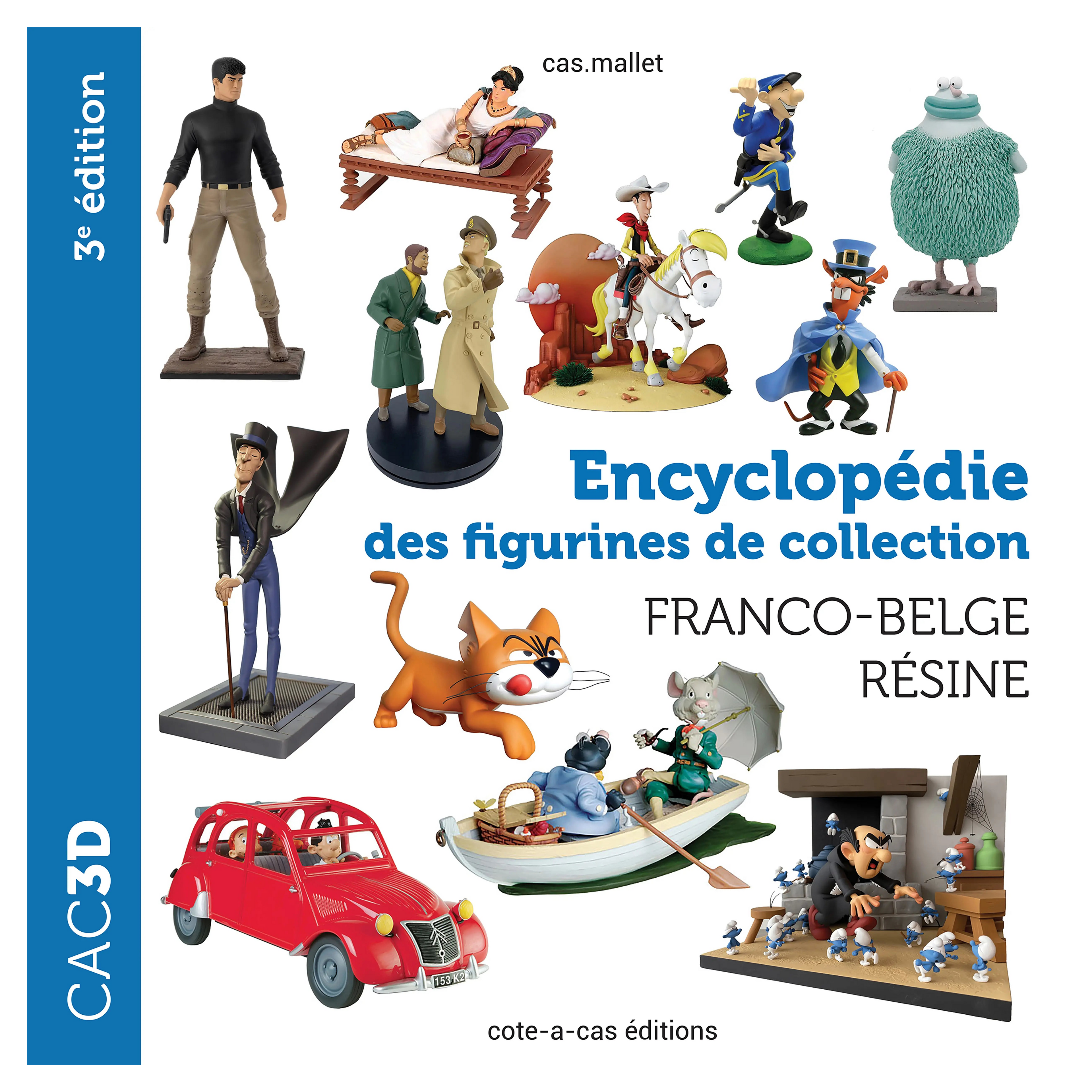 Franco-Belgian Comic Book Figurine Valuation Book – 3rd Edition | Resin Guide 328 pages