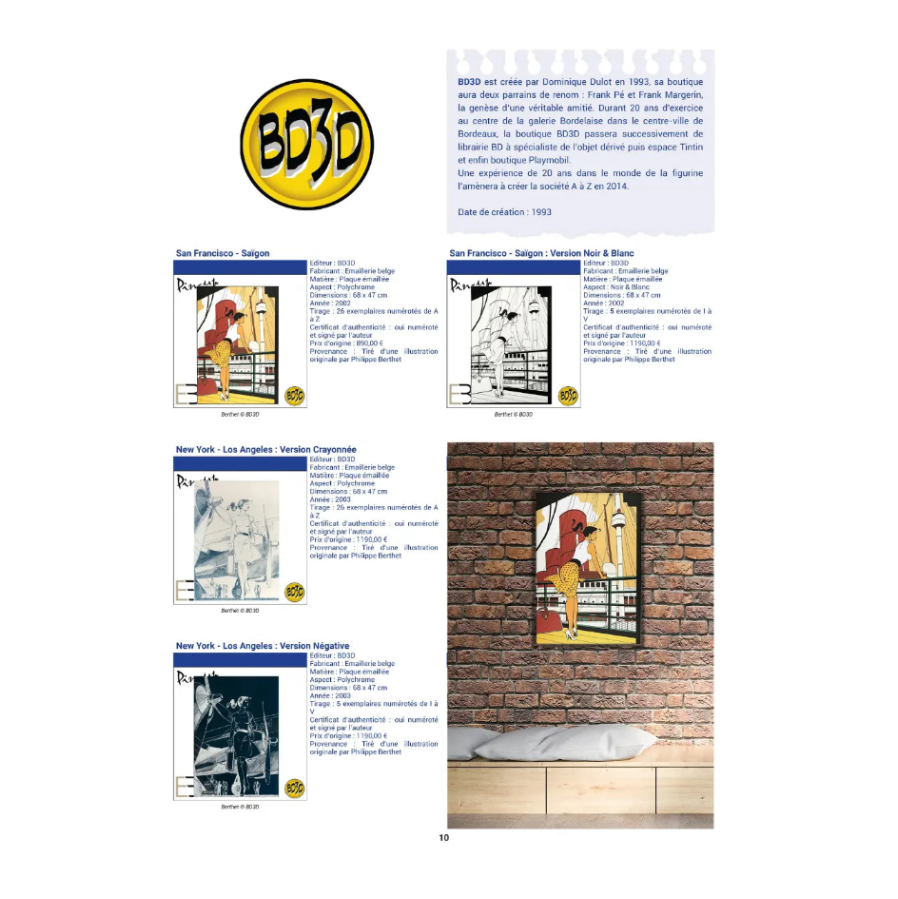 Special Issue #8 Franco-Belgian Enamel Signs | 64-page catalog without price lists